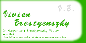vivien brestyenszky business card